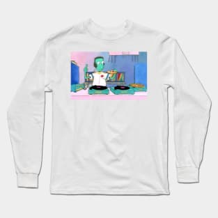 Pizza Dj Skeeter Long Sleeve T-Shirt